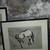 Horses Picture Urushibara Original Woodblock Art four Horse Painting 5 thumbnail
