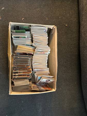 Box of Football Cards from The 1970’s 1