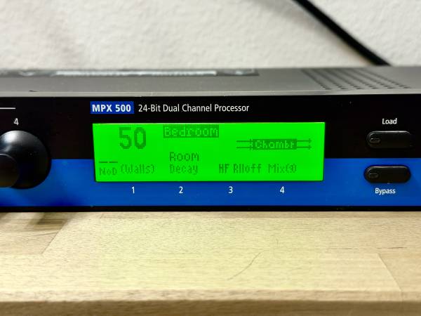 Lexicon MPX-500 Stereo Digital Reverb Processor & Multi Effect Rack S/PDIF 1