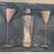 ARCH / MANTLE 3 PC. BARWARE SET SHAKER & 2 MARTINI GLASSES COPPER / GO 1 thumbnail