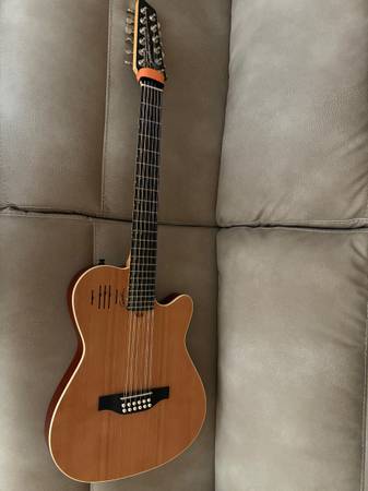 Godin A12 Natural 12 String Acoustic Guitar 1