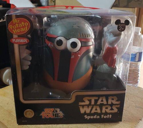 NEW Disney Park Star Wars Mr. Potato Head Spuda Fett 2007 1