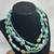 Big Chunky Green Blue Turquoise SILPADA Sterling Silver Necklace 6 thumbnail