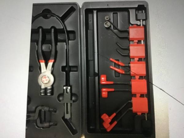 New KD multi plier interchangeable end kit ,  spring hose clamp remote 1