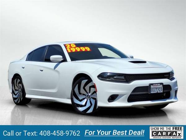 2020 Dodge Charger GT sedan White Knuckle Clearcoat - $240 (CALL 408-458-9762 FOR CUSTOM PAYMENT)63654696979201120