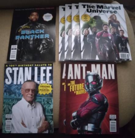 Marvel- Stan Lee - Ant Man - Black Panther Magazines 1