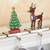 NEW Set of 4 Christmas Stocking Holder for Mantel-Christmas Stocking 5 thumbnail
