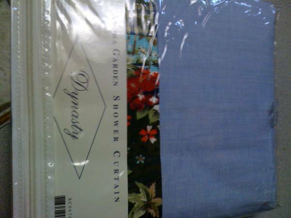 shower curtain and curtain hook from bed bath & beyond 1