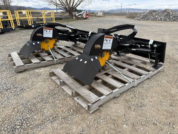 Skid Steer Stump Grinders - Quick Attach 1