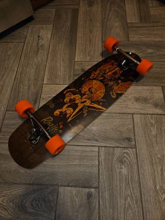 Rayne Libido longboard skateboard rare graphic 1