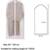 CRYBY 5 Pcs Garment Bags, Travel Suit Dress Storage Bag Dust-Proof Su 2 thumbnail