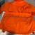 Woolrich Blaze Orange Down Coat 4 thumbnail