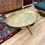 Vintage Mid Century Large Moroccan Style Brass Oval Tray Coffee Table 6 thumbnail
