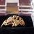 VINTAGE 10 K GOLD BLACK HILLS TRI COLOR RING 3 thumbnail