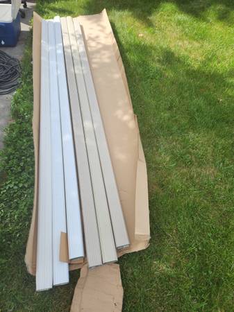 Rain gutter down spout 1