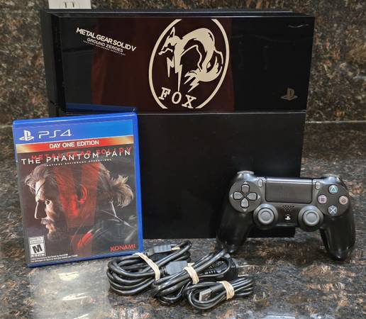 Metal Gear Solid V PS4 Console Bundle 500GB – Firmware 13.50 (Sony PlayStation 1
