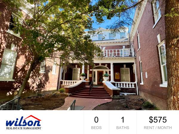 Downtown Studio Apartment in Historic Building w/ WSG Paid! 1