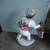 Antique Concrete Lawn Jockey 4 thumbnail