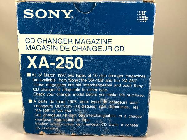 *** SONY XA-250 CD Changer Magazines *** 1