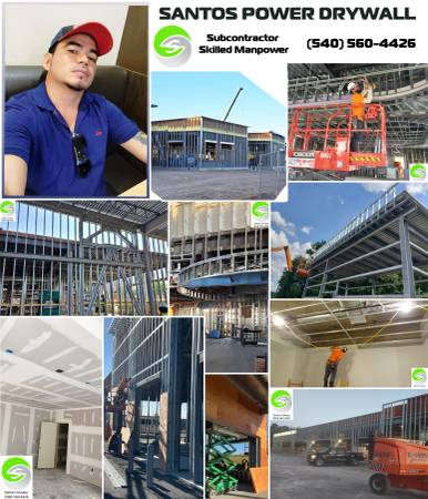 Skilled guys, metal framers, hangers, finishers, painters, and more. 1