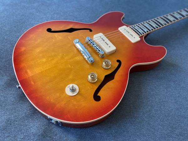 Gibson Midtown Standard - Cherry Burst Figured Top, Lollar P-90s, Mint/NOS! 1