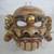 Balinese Hand Crafted Wooden Topeng Demon Mask Wall Decor 1 thumbnail