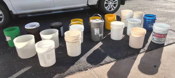 5 Gallon Buckets 1