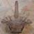 Purple Opalescent Glass Basket 3 thumbnail
