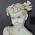 MONUMENTAL 1968 AZZOLIN BROTHERS ITALIAN PORCELAIN BUST OF A GIRL 2 thumbnail