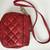 Michael Kors Red Quilted Leather Crossbody 2 thumbnail