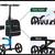 BlessReach Dark Green/White Knee Scooter/Walker with 8" wheels 4 thumbnail