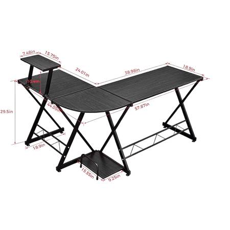 L Shaped Computer Desk/Workstation 1