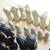 Peter Ganine 1957 Gothic Chess Set Tournament Edition 32 Pieces 11 thumbnail