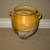 Antique French Confit Pot Mustard Yellow Glaze 3 thumbnail