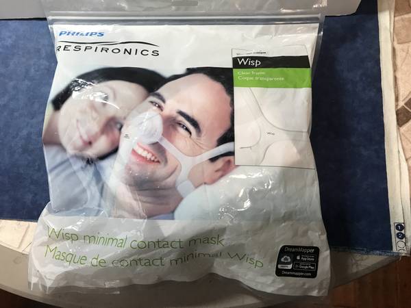 RESPERONICS WISP MASK CVLEAR 1094050 1