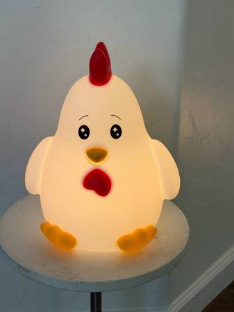 Cute Chicken Squish-able Table Lamp 1