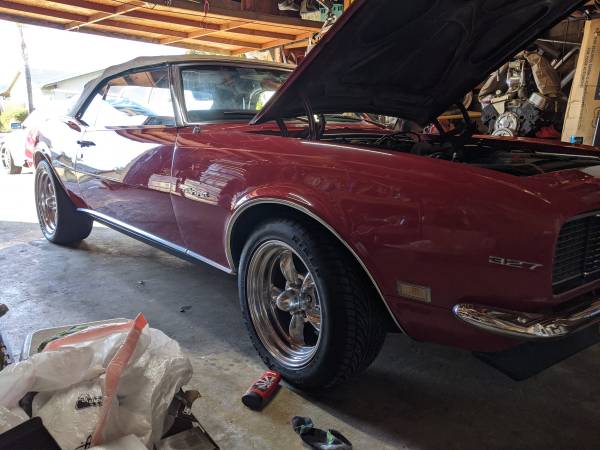 68 CAMERO RALLY SPORT CONV - $60,000 (santee)63440391870081123