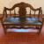 Wood decorative bench 2 thumbnail
