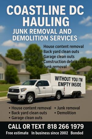 Junk Removal & Demolition 1