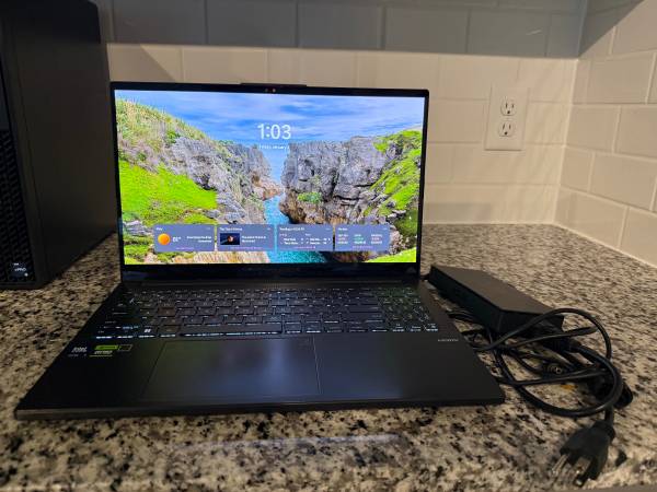 Gaming / Work Bundle — RTX Laptop + Curved Samsung Monitor 1