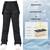 New SZ 3XL RIUIYELE Women Detachable Ski Bib Pants Windproof WP 2 thumbnail