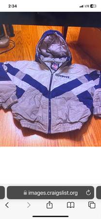 Game day NFL Cowboys Jacket, boy size 7 1