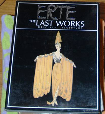 ERTE: The Last Works Graphics Sculpture - Hardback Book - Coffee Table 1