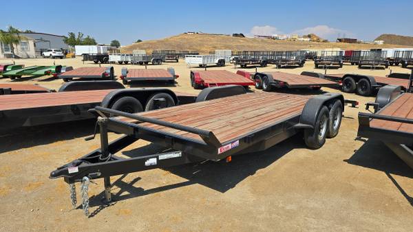 CARSON HEAVY DUTY EQUIPMENT TRAILER 7 X 18 12K 1