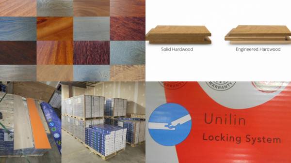 Hardwood and Vinyl Flooring, By the box - business/commercial - by