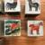 Vintage 11  Zodiac Chinese Porcelain Stamp Blocks 4 thumbnail