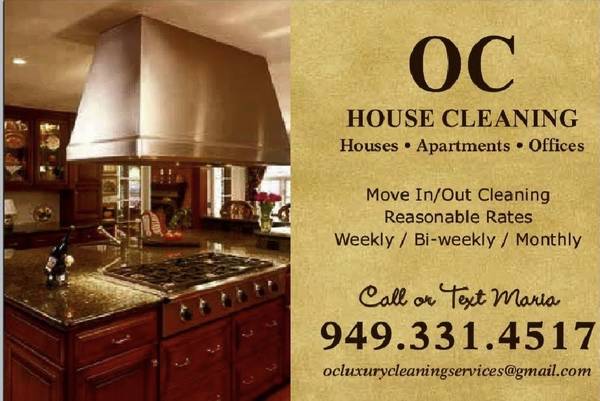 OC HOUSE CLEANING 🌻🌼🌺🌷🌷🌹 1