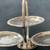 QUEEN ANNE PLATED 3 LEVAL FOLDING SERVING TRAY MADE IN ENGLAND 2 thumbnail