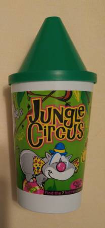 🐒 2004 JUNGLE CIRCUS DIXIE CUPS 1