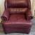 Burgundy Steinhafels Leather Chair 2000 1 thumbnail